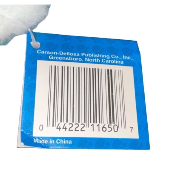 Carson-Dellosas Blue Bear Paw-Pets Hand Puppet For Kids - Picture 4 of 4